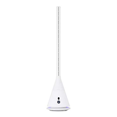 IKOHS Cool Silence DC - Ventilador de Torre, sin Aspas, 9 Velocidades, Oscilación 90°, Programable, Temporizador, con Mando a Distancia, Bajo Consumo,
