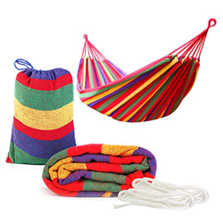 Hamaca Portátil, 1 Persona, 270x150cm (150 kg) - De Tejido Apretado, Transpirable, Resistente y Fuerte| Jardín Cámping Exterior Excursionismo Viaje Pl características