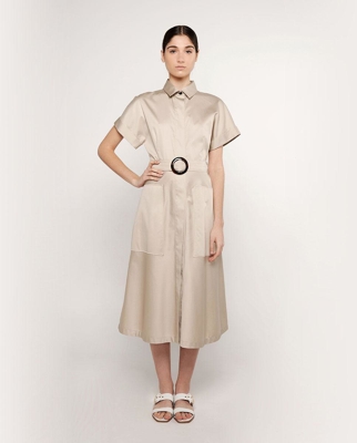 Mirto - Vestido Midi Liso