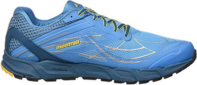 Columbia CALDORADO III, Zapatilla de Trail Running para Hombre, Azul (Riptide/Honey Yellow 463), 45 EU