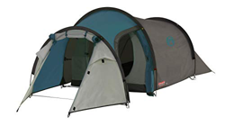 Tienda de campaña Coleman Cortes 2 para 2 Personas, 1 Dormitorio, Senderismo, Absolutamente Impermeable, Ligera, para Acampar con sábana para el Suelo características