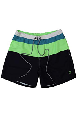 JP 1880 Große Größen Badeshort Streifen Kurz Bañador para Hombre, Azul (Azul Marino 72692276), 6XL