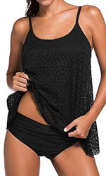Socluer Traje de baño Tankini para Mujer en Bikini con Braguitas de Talle Alto en oferta
