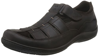 Panama Jack Meridian Basics, Sandalias con Punta Abierta para Hombre, Marrón (Marron), 42 EU