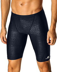 MODCHOK Hombre Bañador de Competición Jammer Boxer para Natación Trajes de Baño Negro1 S(EU) características