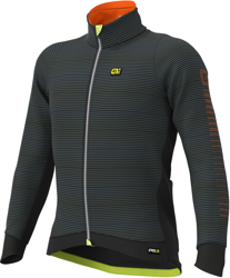 Alé Cycling Graphics PRR Thermo Road Jacket Men black-fluo yellow precio