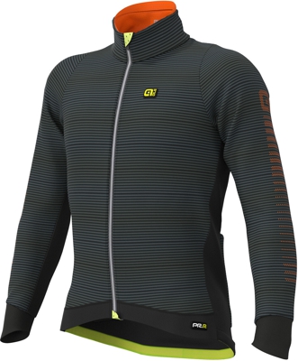 Alé Cycling Graphics PRR Thermo Road Jacket Men black-fluo yellow