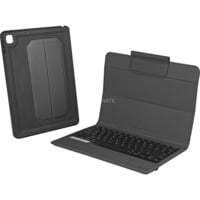 Rugged Messenger teclado para móvil Inglés del Reino Unido Negro Bluetooth, Funda para tablet características