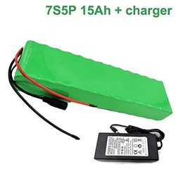 Seilylanka 24V 15Ah 25.9V 7S5P Li-Ion Paquete de baterías Bicicleta eléctrica E-Bike con Cargador precio