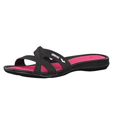 Arena Athena Woman Hook, Zapatos de Playa y Piscina para Mujer, Multicolor (Black/Fuchsia 509), 39 EU características