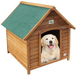 BPS Caseta de Madera Casa para Perros Mascotas con Capa Superior Impermeable Tamaño S/M/L (L: 103 * 91 * 98 cm) BPS-1354 características