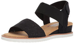 Skechers Desert Kiss 31440, Sandalia con Pulsera para Mujer, Negro (Black Black), 37 EU características