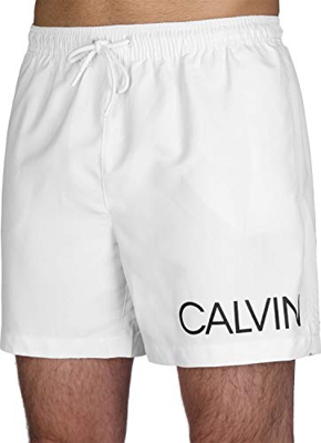 Calvin Klein Underwear Medium Drawstring-Side Bañador White