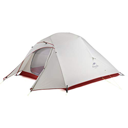 Naturehike New Cloud-up 3 Personas Tienda Mejorada Tienda de Doble Capa Tienda de campaña 2020 Tiendas de Senderismo (20D Gris) en oferta