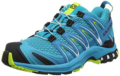 Salomon XA Pro 3D W, Zapatillas de Trail Running para Mujer, Azul (Bluebird/Caneel Bay/Acid Lime), 36 2/3 EU