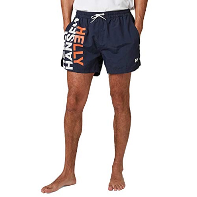 Helly Hansen Cascais Badehose Bañador para Hombre, Azul Marino, Large