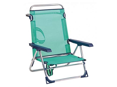 Alco SILLA PLAYA FIBRELINE CON ASA ALUMINIO 606ALF-30