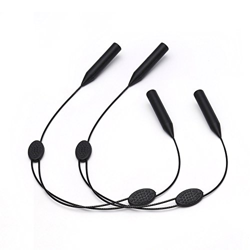 Cadena de Gafas de Sol Deportes Ajustables Retenedor de Gafas - Anti Deslizante Titular Correa de Anteojos Para Homnbre Mujer Niños 2 Paquete Negro características