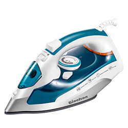 Ginelson Plancha Ropa, Plancha de Vapor 2400W con Anti-Escala, Golpe de Vapor 210 g/min, Revestimiento Ceramic Coat, Anti Goteo, Auto Limpieza, Antica en oferta