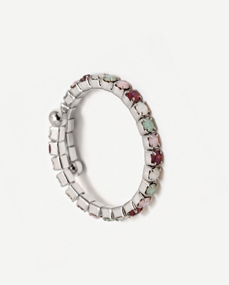 Pertegaz - Anillo Kylie De Cristal Multicolor