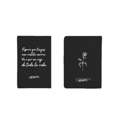 Tantanfan - Funda De Pasaporte Toda La Vida Defreds Negro características