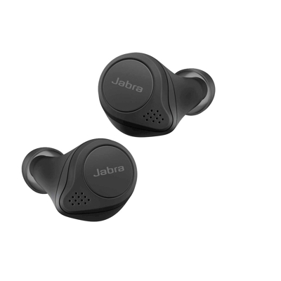 Jabra - Auriculares De Botón Elite 75t True Wireless Con Carga Inalámbrica Negro