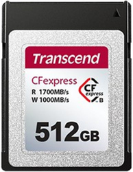 Transcend CFExpress 820 512GB características