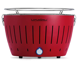 LotusGrill Standard LGG34 U RD - RED - Barbacoa con baterías y cable de alimentación USB - ¡Nuevo 2019! características