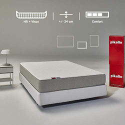 Detalles de la oferta de Pikolin Leah, colchón viscoelástico y espuma HR gama alta, 135x190, firmeza alta, confort visco, calidad máxima, protección higiénica total Pikolin Leah, colchón viscoelástico y espuma HR gama alta, 135x190, firmeza alta, confort visco, calidad máxima, protección higiénica total en oferta