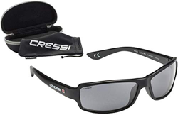 Cressi Ninja Floating - Gafas Flotantes Polarizadas para Deportes con una protección 100% UV Adultos Unisex, Negro/Negro características