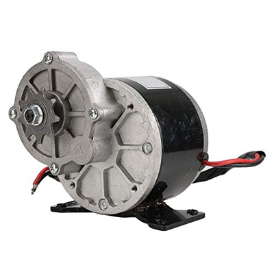 Motor eléctrico de reducción de engranajes, motor de reducción de engranajes de 12V 250W con piñón de 9 dientes Cepillado DC Motors Reductor para E-bi