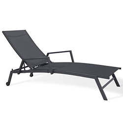 Sigtua Tumbona de Jardin Exterior Respaldo Ajustable, Mueble de exterio para Jardín,Terraza，Balcón, Playa, Piscina, Sillón Tumbona 197 * 72 * 99cm características