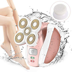 Piernas de mujer Labios faciales Bikini Depiladora Depiladora Recortadora eléctrica Kit de aseo Afeitadora profesional a prueba de agua con afeitadora características