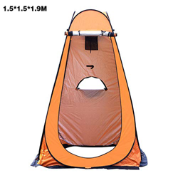 Carpa de privacidad portátil con ducha emergente, vestidor extraíble y espacioso para el baño al aire libre Camping Biking Beach, carpa de ducha insta en oferta
