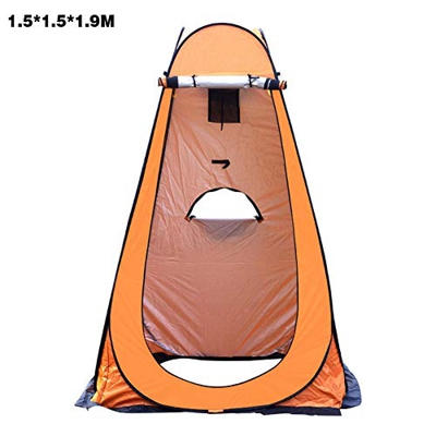 Carpa de privacidad portátil con ducha emergente, vestidor extraíble y espacioso para el baño al aire libre Camping Biking Beach, carpa de ducha insta