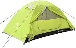Bessport Tienda de Campaña con Dos Puertas A Prueba de UV/Viento Fuerte/Lluvia para Trekking, Campamento, Playa, Aventura, etc (1 Person, Green) precio