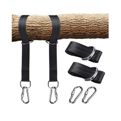 gotyou Hamaca Correas árbol Colgante, Cuerdas Multifunciones Suspensión,Carga máxima 800KG,Negro de 150cm*5cm,para Hamacas，Columpios, Enviar Bolsa De  precio