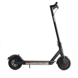 URBIKES Patinete eléctrico UBSC01 BK Negro 25Km/h Potencia 350W autonomia hasta 30Km Frenos de Disco Trasero 2 Niveles de Velocidad características