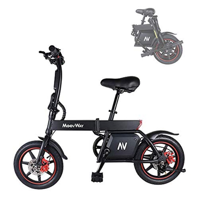 Mangoo Bicicleta Electrica Plegable Urbana E-Bike 36V 350W 25km/h