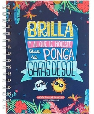 Miquelrius Agenda escolar 2020-2021 Miss Borderlike Brilla