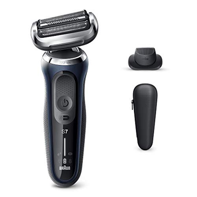 Braun Series 7 70-B1200s - Afeitadora Eléctrica, máquina de afeitar barba hombre de Lámina, con Recortadora de Precisión, Uso en Seco y Mojado, Recarg