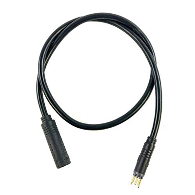 Ganquer Cable de extensión de Cable de conversión 9Pin Motor Impermeable para Bicicleta eléctrica BAFANG