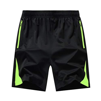 YEBIRAL Pantalones Cortos Hombre,Verano Tallas Grandes con Bolsillos Cintura Elástica Secado rápido Transpirables Bañadores Bermudas (M-8XL)(6XL,Verde