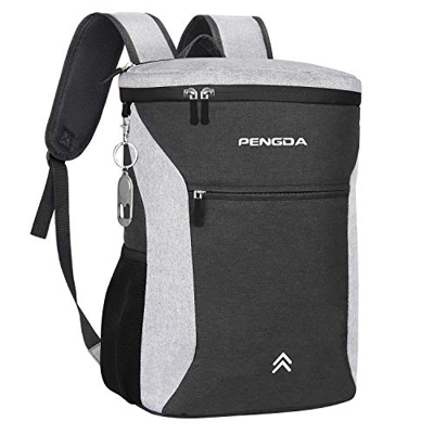 PENGDA 23L Mochila Nevera Flexible Bolsa de Compra Reutilizable Grande Bolsa Térmica Porta Alimentos de Aislamiento Bolsa de Enfriamiento Portatil par