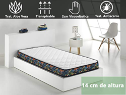 Dormio Sport-Visco - Colchón Viscoelástico 90x190x14 cm características