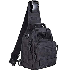 Najiny Mochila Táctical de Bandolera Bolsa Militar de Pecho Bolso de Hombro Multifuncional para Senderismo Excursionismo,Caza,Acampada,Ciclismo,Deport en oferta