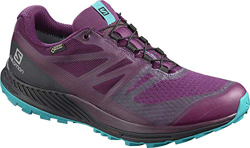 Salomon Sense Escape 2 GTX W, Zapatillas de Trail Running para Mujer, Violeta/Azul (Dark Purple/Black/Tile Blue), 36 2/3 EU en oferta