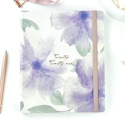 Planner Moonlight 2020-2021- 16 Meses- 16 x 22 cm- Formato Carpeta- Wireo Oculto- Takenote Agendas (lila) en oferta