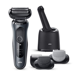 Braun Series 6 60-N7650cc Afeitadora Eléctrica, máquina de afeitar barba hombre de Lámina con Base de Carga, Con Centro De Limpieza SmartCare, 2 Acces características