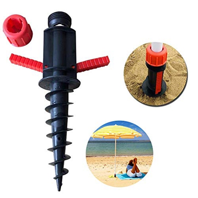 Ancla de Arena para Sombrilla de Playa, Base de Soporte de Sombrilla de Playa, Sombrilla de Playa Soporte del Ancla, para Patio De Césped De Arena
